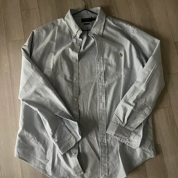 [BUNJANG] Polo Ralph Lauren Classic Fit Oxford Shirt Blue Stripe XL / 폴로랄프로렌 클래식핏 옥스포드 셔츠 블루스트라이프 XL