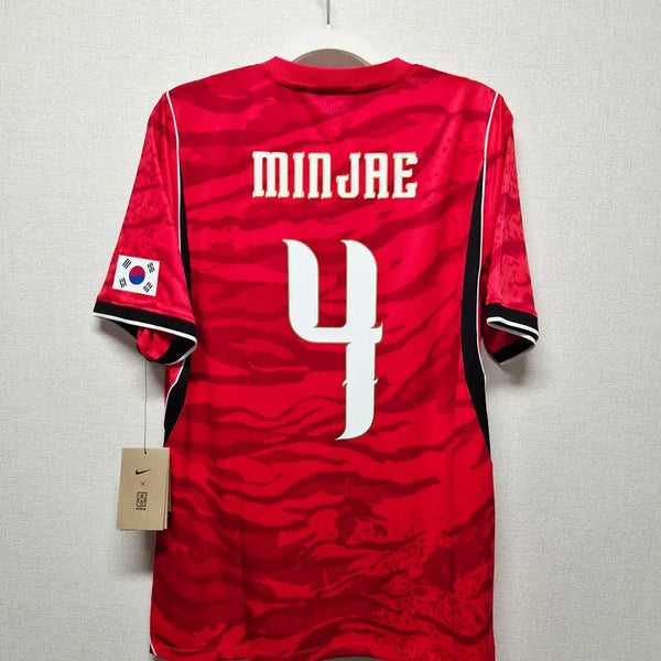 [BUNJANG] South Korea National Team 2026-2028 Home Jersey Kim Min Jae Authentic / (새상품) 26-28 대한민국 홈 No.4 김민재 정품 유니폼