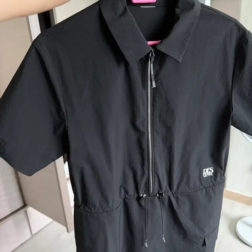 [BUNJANG] Descente Women's Black Woven Dress / 데상트우븐원피스