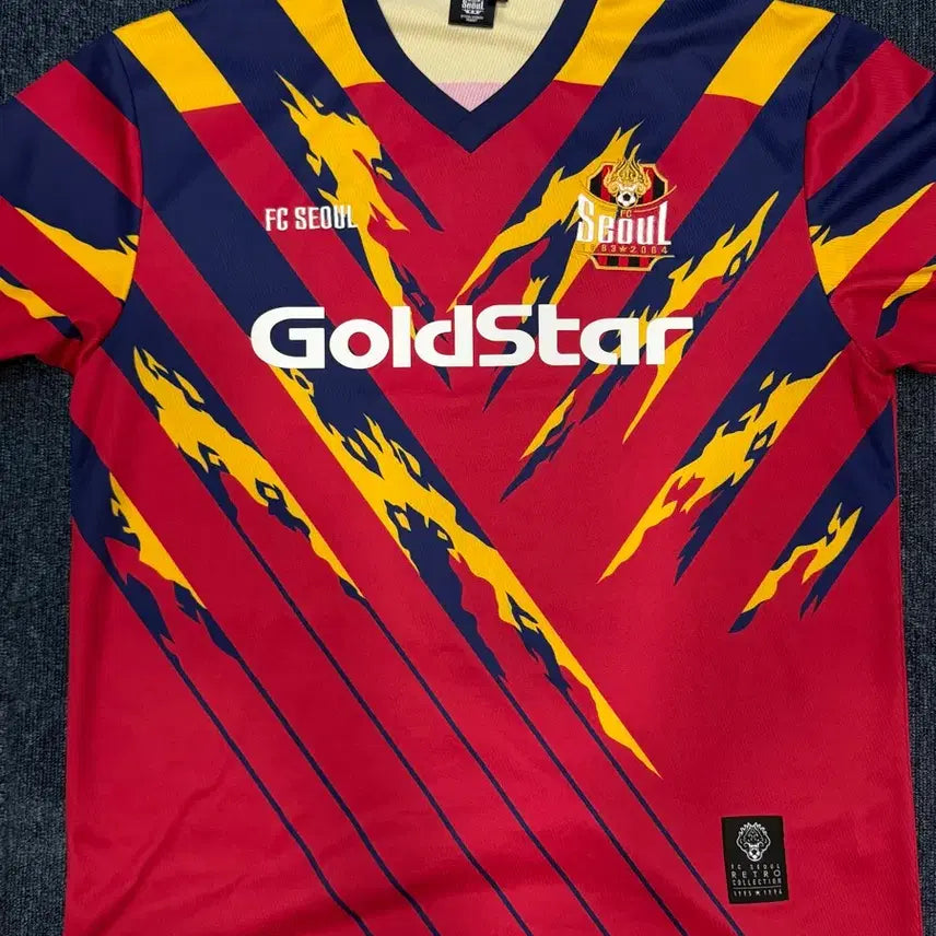 [BUNJANG] FC Seoul Retro Home Training Jersey (XL) / [XL] FC서울 레트로 홈