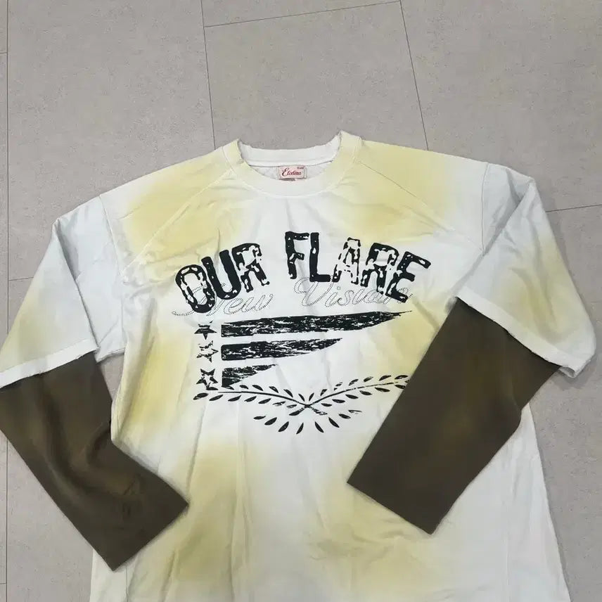 [BUNJANG] Setce Layered Long Sleeve T-Shirt / (택포,s)etce 레이어드 긴팔티 팝니다