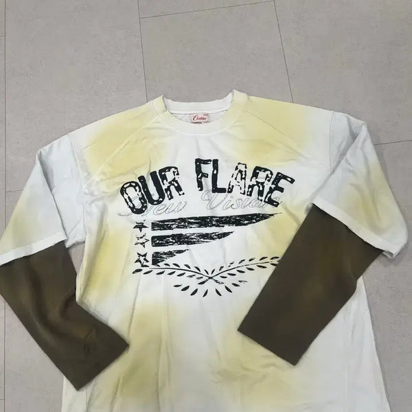 [BUNJANG] Setce Layered Long Sleeve T-Shirt / (택포,s)etce 레이어드 긴팔티 팝니다
