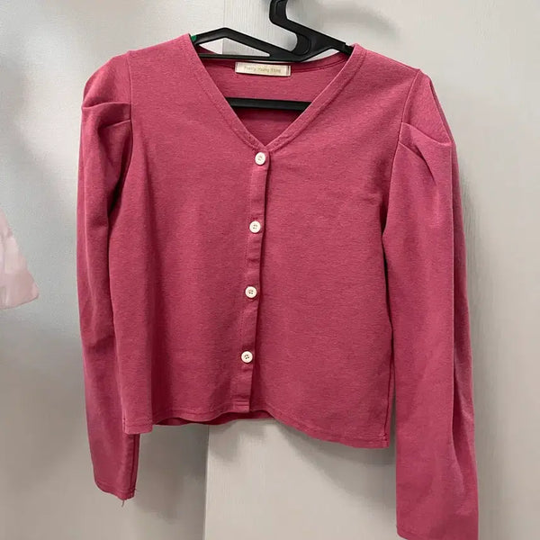 [BUNJANG] PYT Button Puff T-Shirt / 프영띵 pyt 단추퍼프티셔츠/