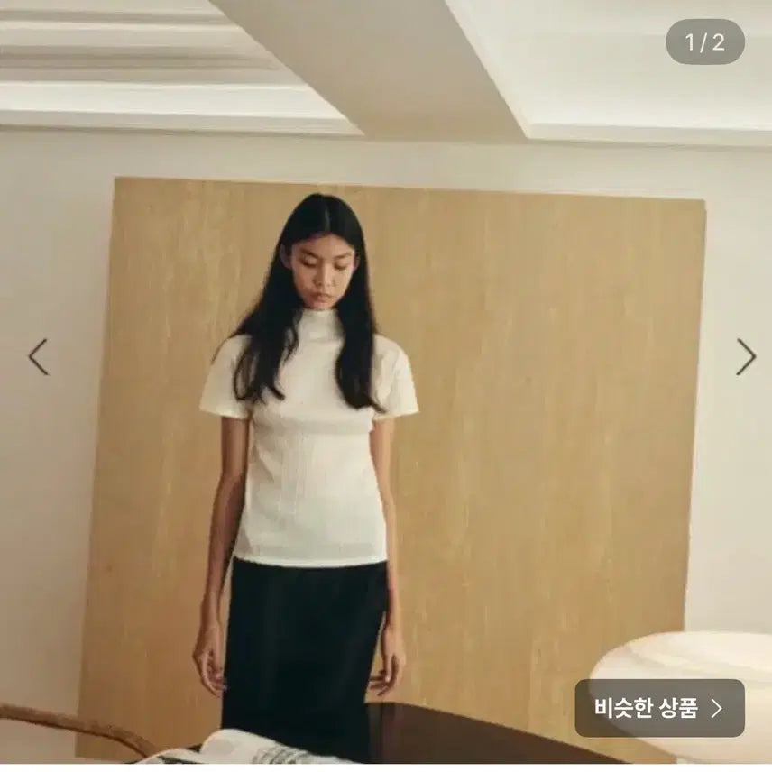 [BUNJANG] Le917 Matera Pleats Top Muffler Set / 르917 마테라 플리츠 탑 머플러 합쳐서만 팔아요 34