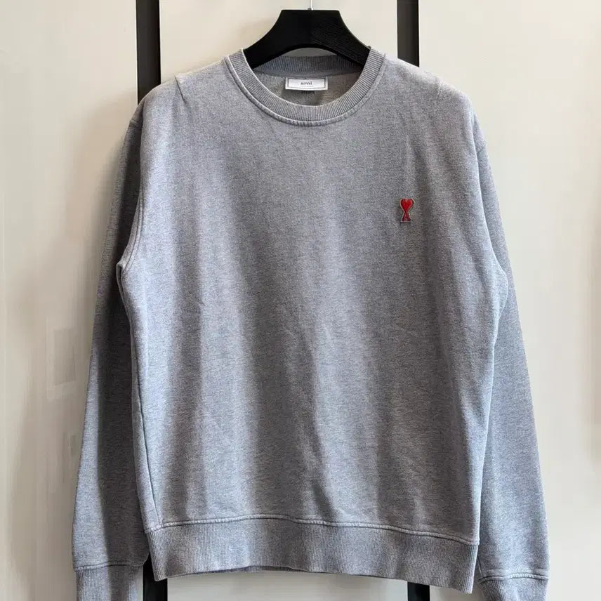 [BUNJANG] AMI Intarsia Heart Sweatshirt XL / (XL) 아미 인타르시아 하트 맨투맨
