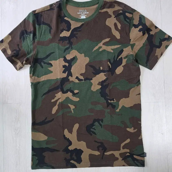 [BUNJANG] Polo Ralph Lauren Camo Pattern Short Sleeve T-Shirt Size S/CH/P / 폴로 랄프로렌 카모 반팔티 S/CH/P