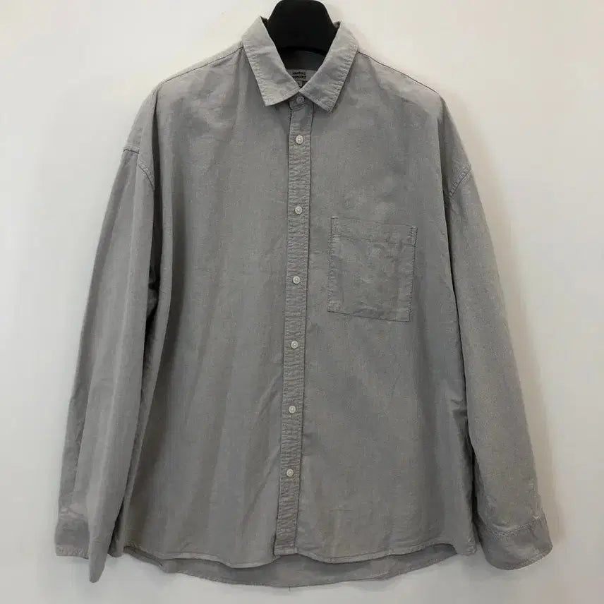 [BUNJANG] Musinsa Standard Relaxed Fit Shirt XL Gray / 무신사스탠다드 릴렉스핏 셔츠 XL 그레이