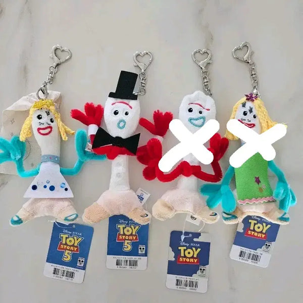 [BUNJANG] Disney Pixar Toy Story Forky Wedding Doll Keychain / (새상품/개단가) 토이스토리 포키 웨딩 인형 키링