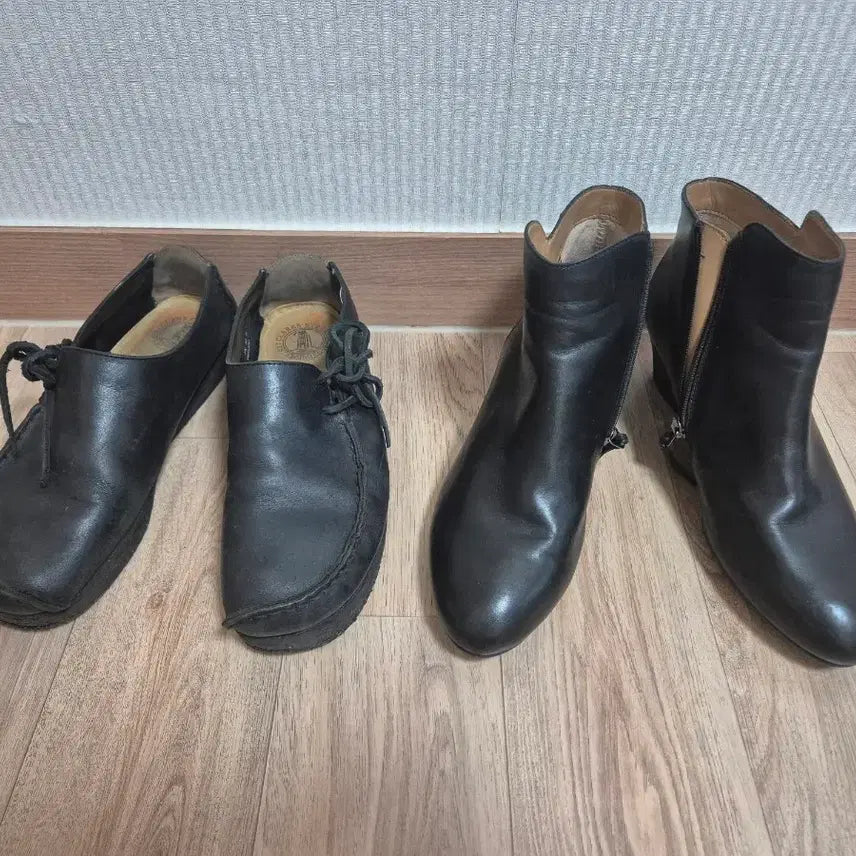 [BUNJANG] Clarks Women's Ankle Boots & Loafers Bundle / 클락스 브랜드 여성 신발 일괄 40만원짜리->2.5만원(앵클부츠+단화)