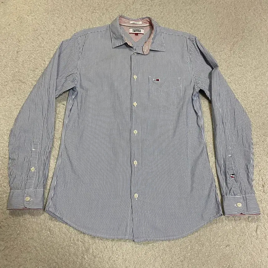 [BUNJANG] Tommy Hilfiger Striped Shirt / 타미힐피거 스트라이프 셔츠 s