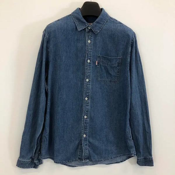 [BUNJANG] True Religion Pocket Denim Shirt L / 트루릴리젼 포켓 데님셔츠 L