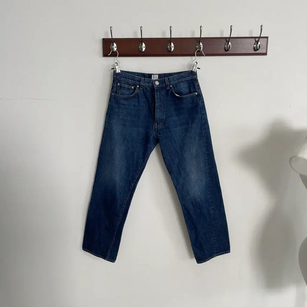 [BUNJANG] Totem Original Twist Seam Denim Pants / 토템 오리지널 트위스트 심 데님 팬츠 청바지 이태리 컨템포러리