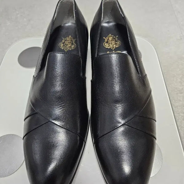 [BUNJANG] YATO Men's Loafers Black Size 250 / YATO 남성 로퍼 블랙 250E