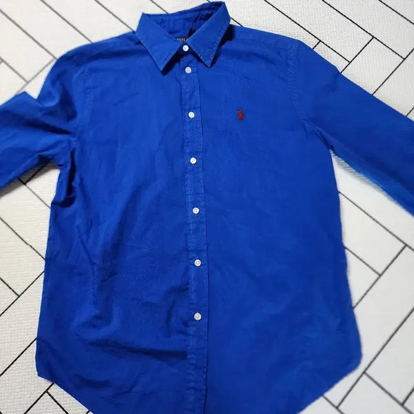 [BUNJANG] Polo Ralph Lauren Women's Blue Shirt (S) / 여성폴로랄프로렌블루셔츠(S)
