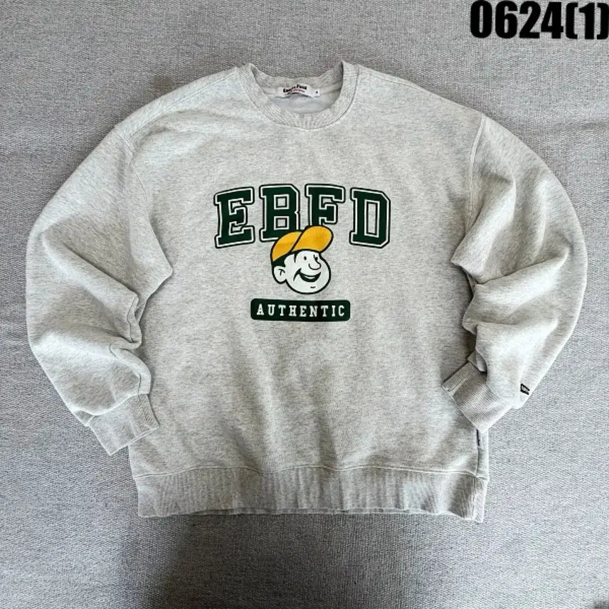[BUNJANG] EBFD Sweatshirt Grey M / EBFD 맨투맨 그레이 M