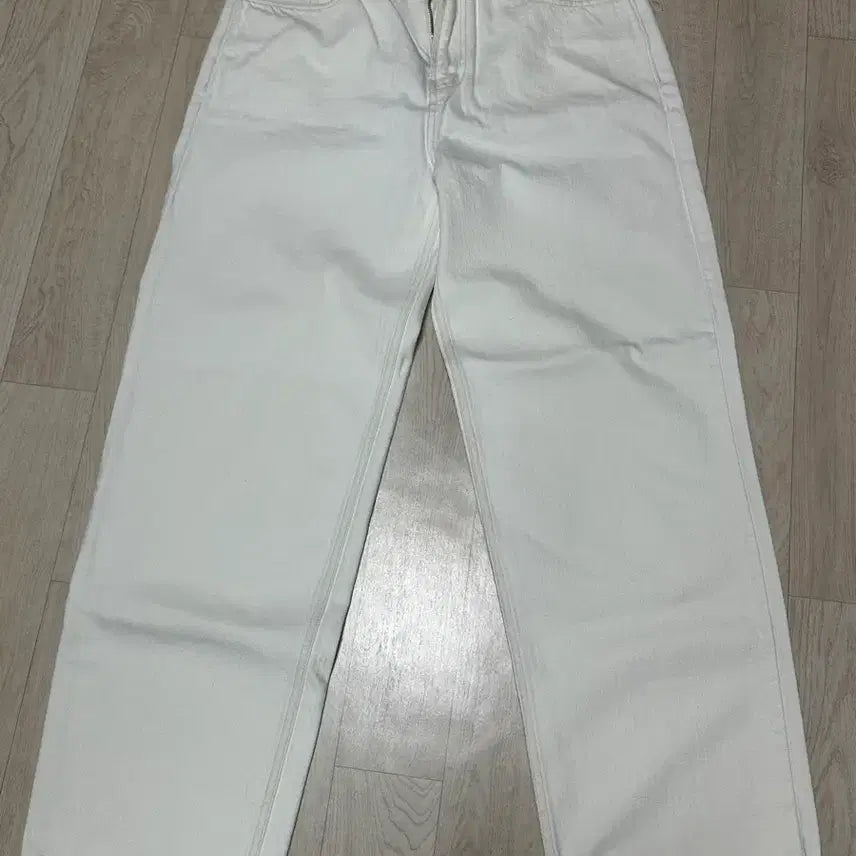 [BUNJANG] Siiiido Composery Line Cream Jeans White Jeans Denim Size 2 / [2]Siiiido 시도 크림진 화이트진 데님