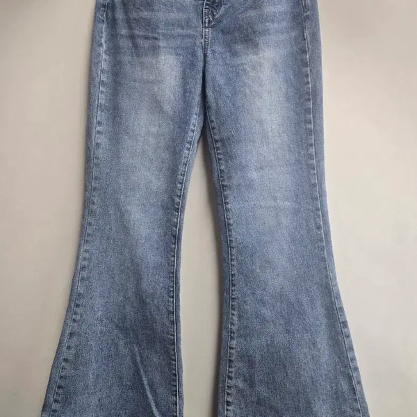 [BUNJANG] YOLK Light Wash Bootcut Jeans (Size M) / 새상품)YOLK 연청 부츠컷 청바지 M
