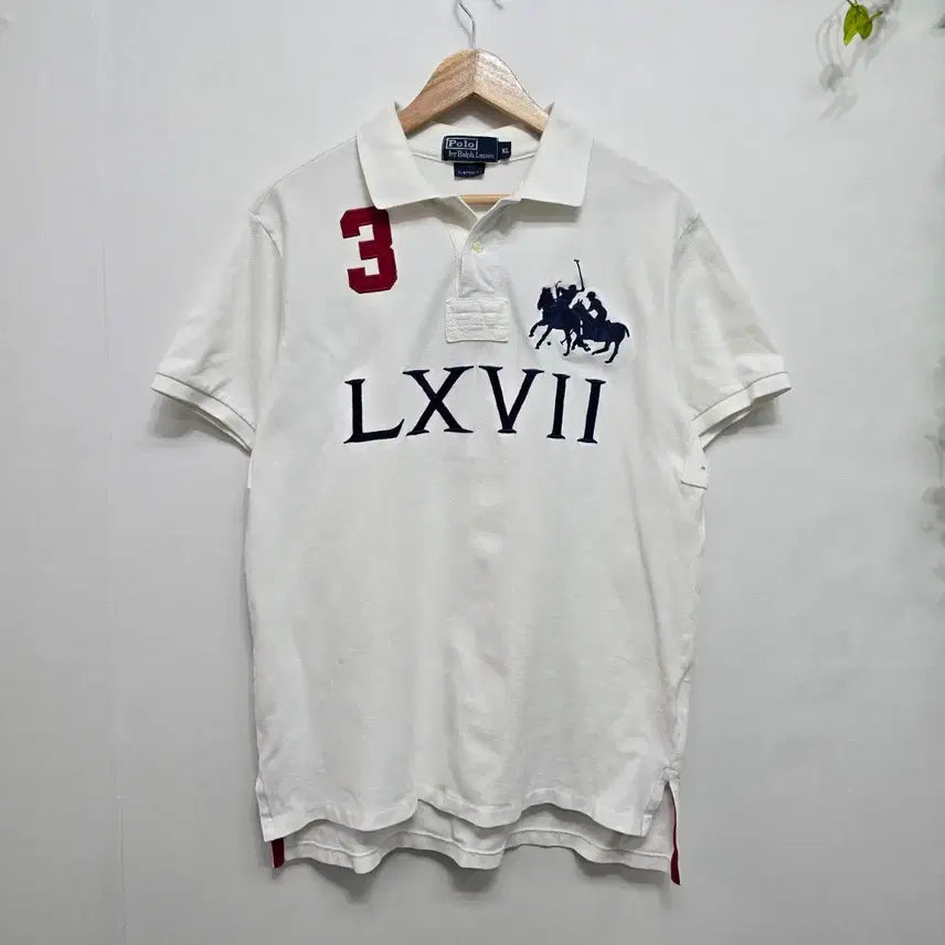 [BUNJANG] Polo Ralph Lauren Double Big Pony T-Shirt / 폴로 랄프로렌 더블 빅포니 반팔