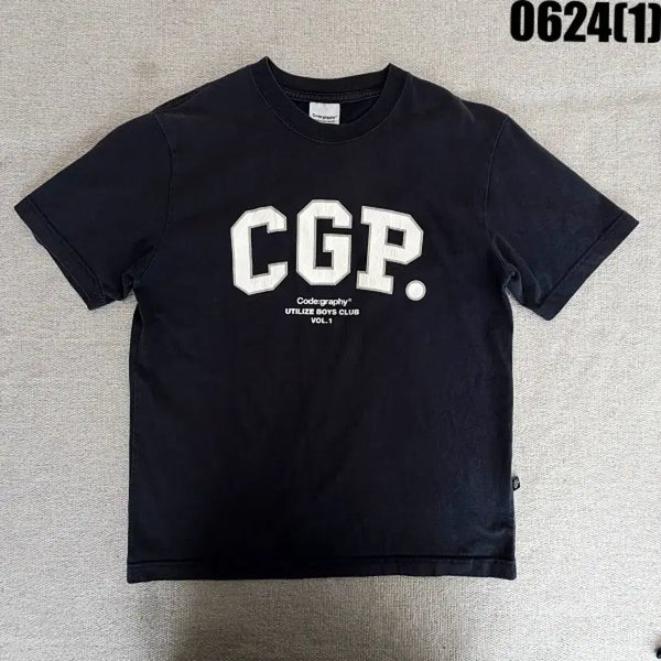 [BUNJANG] Code Graphy CGP Short Sleeve T-Shirt Black S / 코드그라피 CGP 반팔 티셔츠 블랙 S