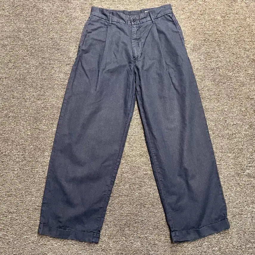 [BUNJANG] OMNIGOD Wide One-Tuck Linen Pants / [27] 옴니갓 OMNIGOD 와이드 원턱 린넨팬츠