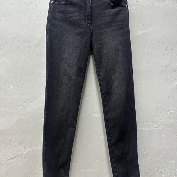 [BUNJANG] System Women's Slim Black Jeans / 한섬 시스템 여 청바지 블랙진/슬림 26