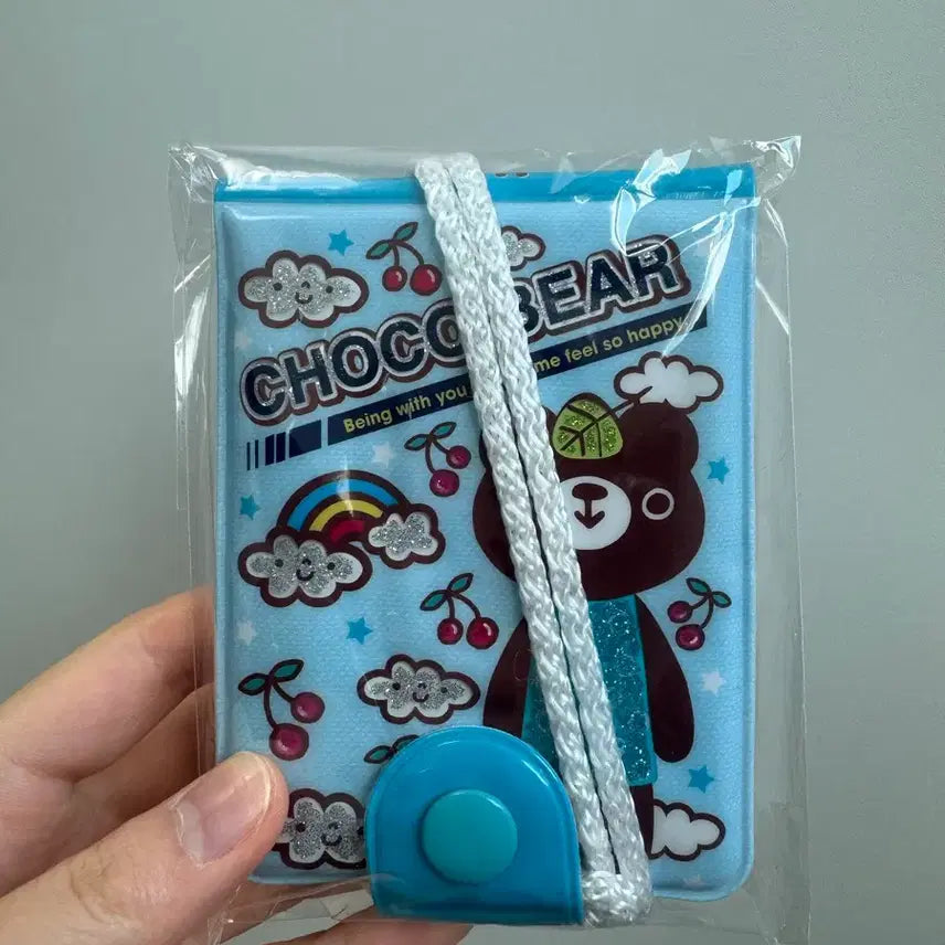 [BUNJANG] Choco Bear Glitter Notebook / [고전문구]초코베어 글리터 수첩