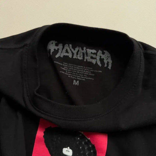 [BUNJANG] Lady Gaga Mayhem Singapore Limited Edition T-Shirt / 레이디가가 메이헴 싱가포르 머천 다이즈 티셔츠 m