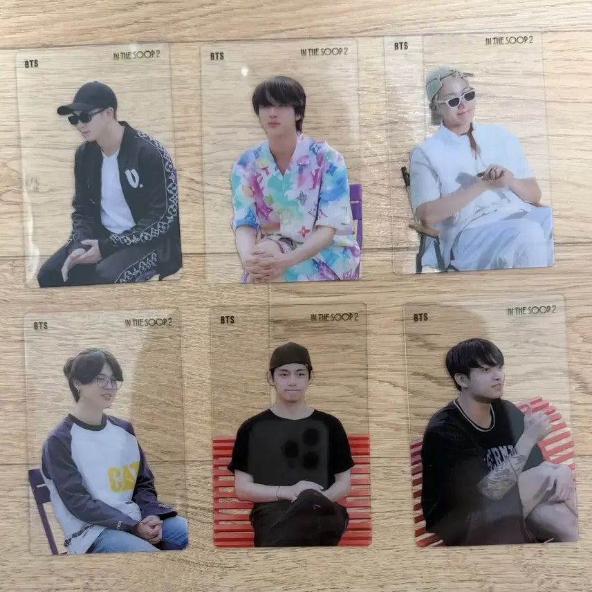 [BUNJANG] BTS In The Soop Transparent Photocard / BTS In The Soop 투명포토카드