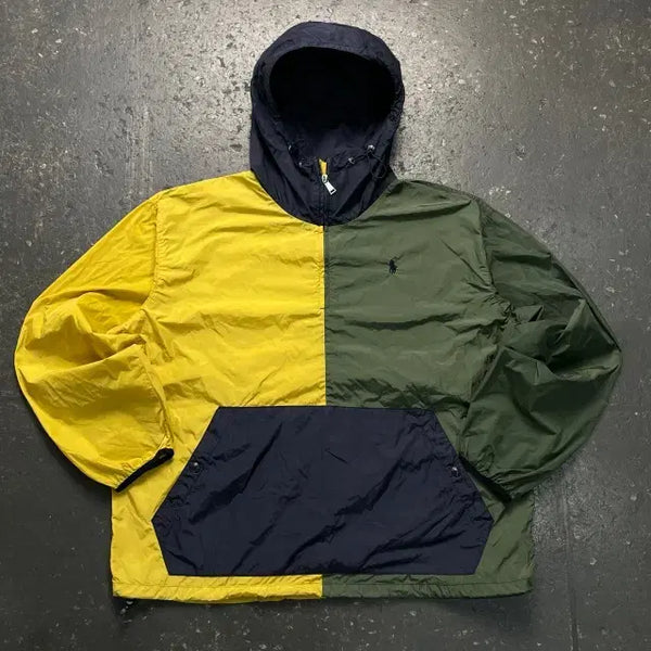 [BUNJANG] Polo Ralph Lauren Colorblock Anorak Jacket / 100 폴로 컬러블록 아노락