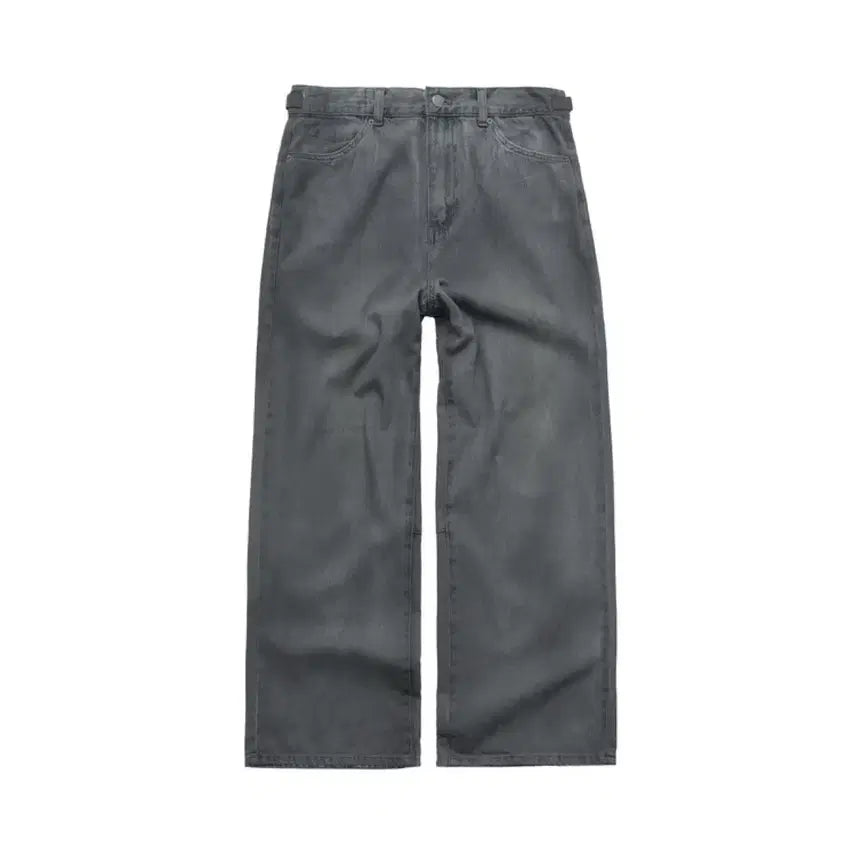 [BUNJANG] Polite Riu Coated Goshi Denim Pants 1% Blue Grey / 4사이즈)폴리테루 코티드 고시마데님팬츠 1%블루그레이