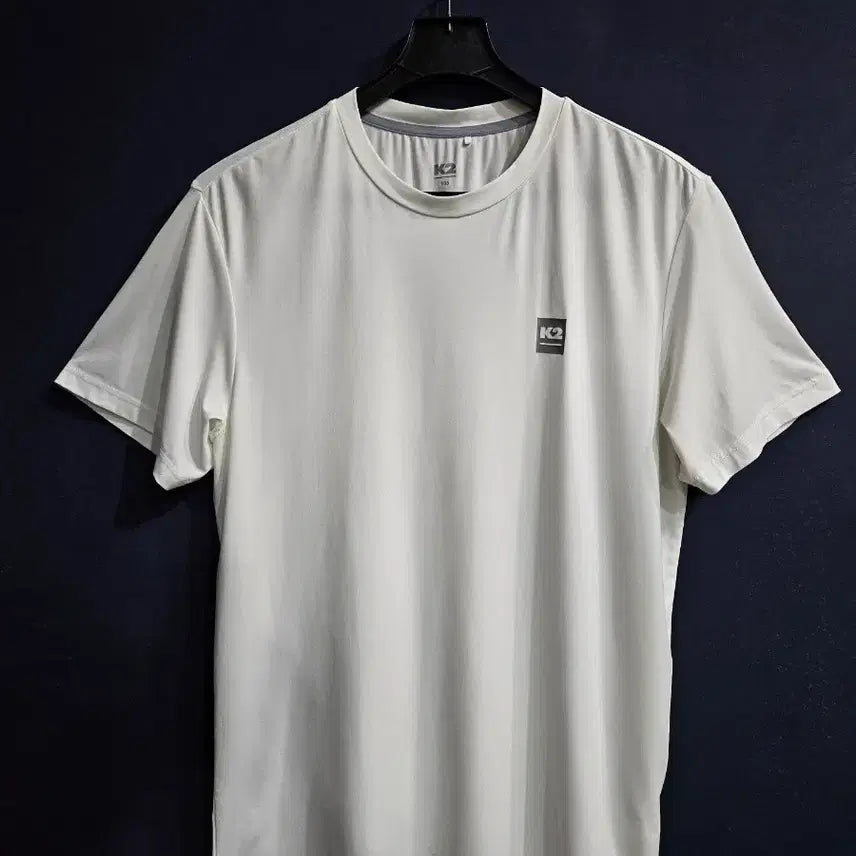 [BUNJANG] K2 Men's Short-Sleeve T-Shirt Ivory (Size 105-110) / 케이투 아이보리 남성 105-110 반팔티