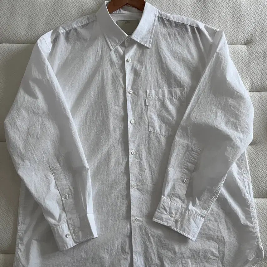 [BUNJANG] Pottery Cotton Typewriter Comfort Shirt White / [3]포터리 코튼 타입라이터 컴포트 셔츠 화이트