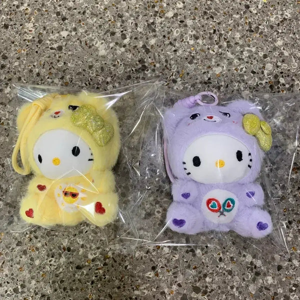 [BUNJANG] Hello Kitty Teddy Bear Plush Doll Set / (새상품) 테디베어 헬로키티