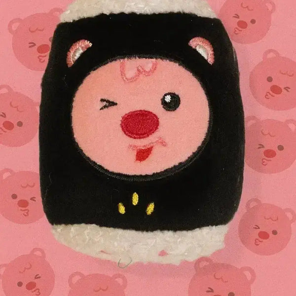 [BUNJANG] Kimbap Loopy Authentic Stuffed Doll Keyring / (새상품) 희귀템 돌돌 김밥 잔망루피 / 정품 인형 키링