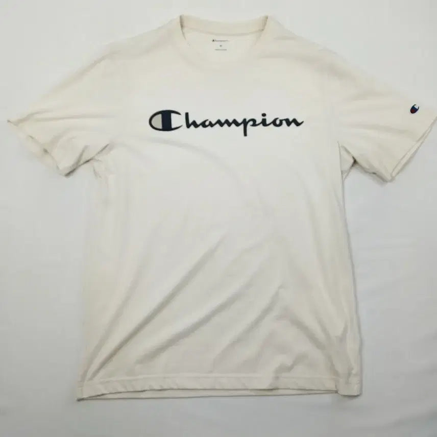 [BUNJANG] Champion T-Shirt Ivory M / 챔피온 반팔티 아이보리 M
