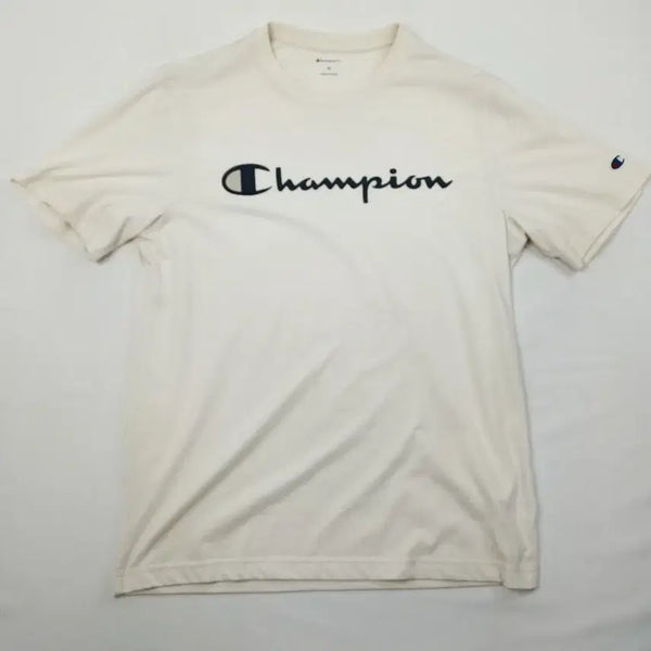 [BUNJANG] Champion T-Shirt Ivory M / 챔피온 반팔티 아이보리 M