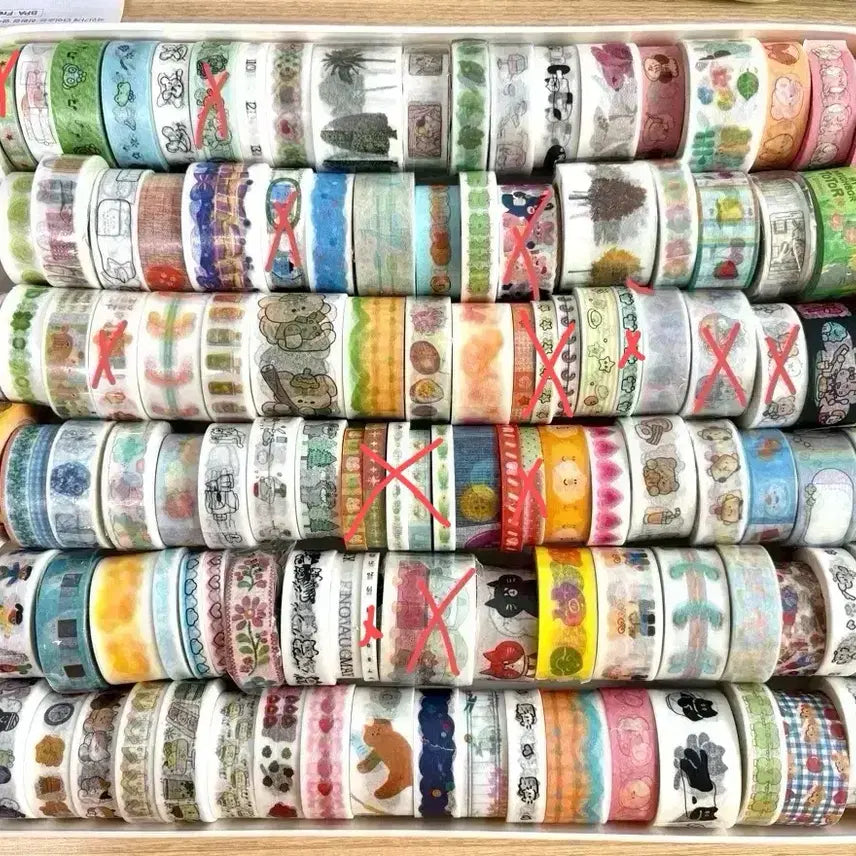 [BUNJANG] Masking Tape Bundle (Select or Random) / 마테처분)) 통마테 골라담기 (선택or랜덤) 마스킹테이프