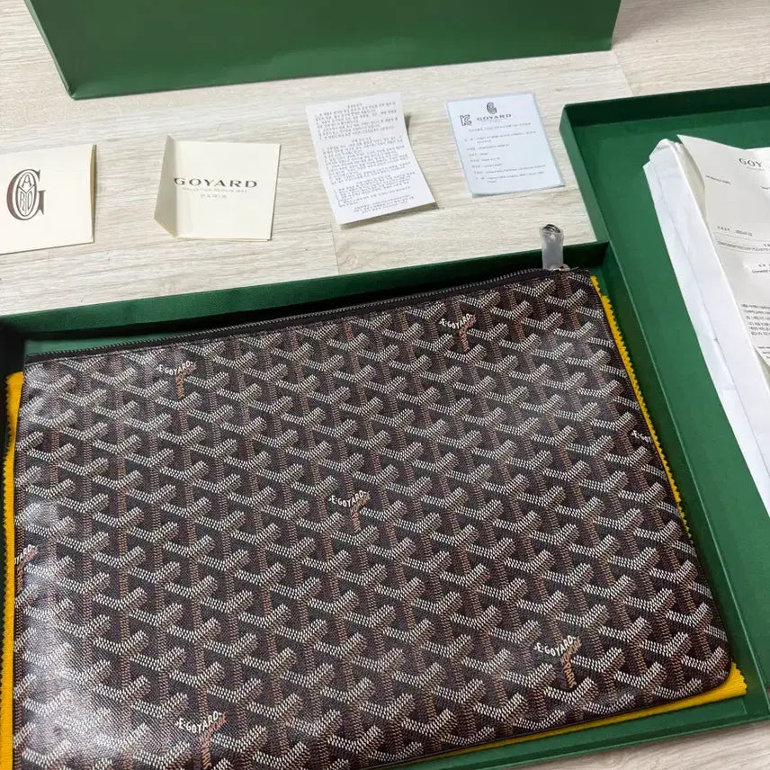 [BUNJANG] Goyard Saint-Louis Clutch Bag / 고야드 세나 MGM 클러치 새상품급