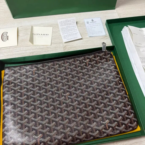 [BUNJANG] Goyard Saint-Louis Clutch Bag / 고야드 세나 MGM 클러치 새상품급