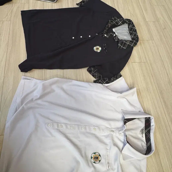 [BUNJANG] Ewha Girls' High School Uniform Set (Navy, White) / 이화여고 생활복