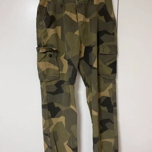 [BUNJANG] Envelope Camo Cargo Pants / 엔벨로프 카모 카고 팬츠