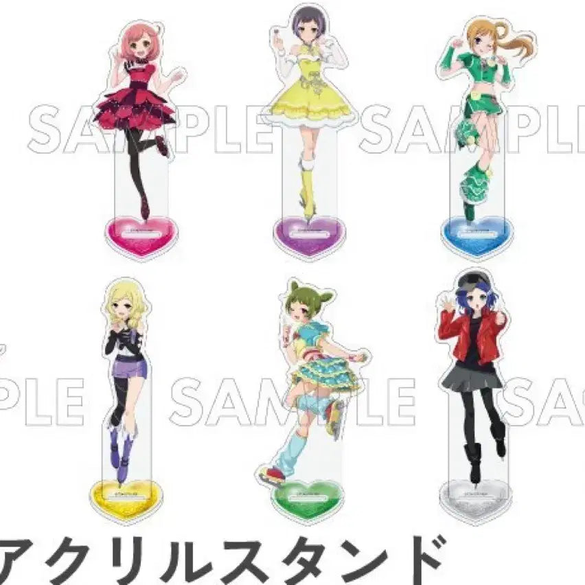 [BUNJANG] PrizeStones Rainbow Live Rinne Wakana Otoha Rera Marukuji Acrylic Stand / 프리즘스톤 레인보우라이브 린네 와카나 오토하 레라 마루쿠지 아크릴스탠드