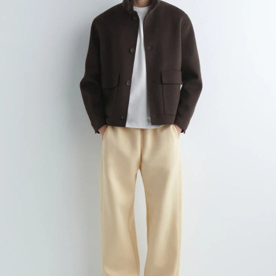 [BUNJANG] COS Scuba Barrel Leg Jogger Yellow / [XS] COS 스쿠버 배럴 레그 조거 옐로우