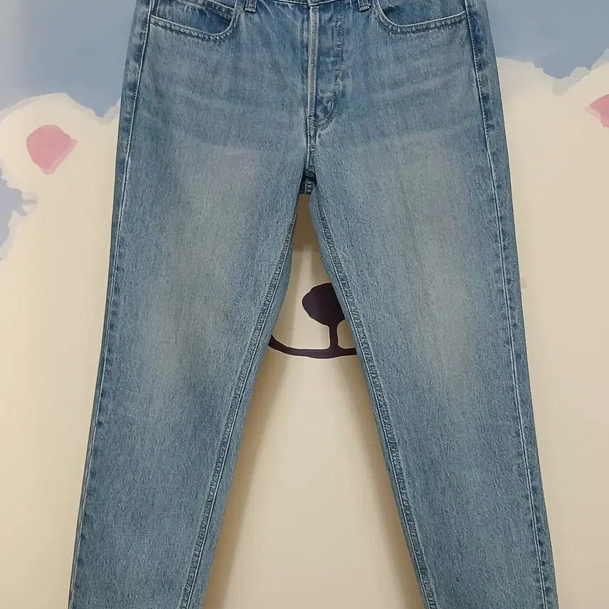 [BUNJANG] Solid Homme Crop Denim Jeans / (48) 솔리드옴므 크롭 데님 청바지