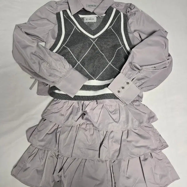 [BUNJANG] Bubbles Tokyo Set (Blouse, Skirt, Dress) / 일괄) bubbles 버블즈 도쿄 블라우스 치마 원피스