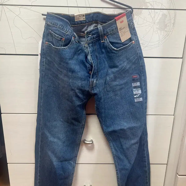 [BUNJANG] Levi's 505 Regular Straight Jeans Medium Indigo 32 / 리바이스 505 레귤러 스트레이트진 미디엄인디고 32사이즈