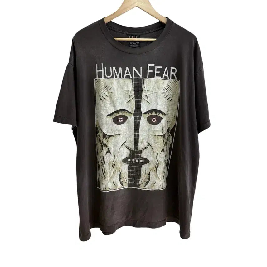 [BUNJANG] Saint Michael 22SS Human Fear Pink Floyd Printing T-Shirt XL / 세인트미카엘 22SS 휴먼피어 핑크플로이드 프린팅 티셔츠