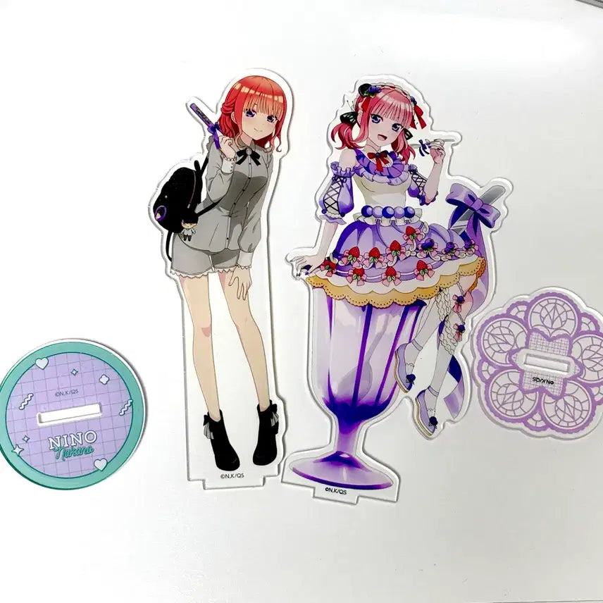 [BUNJANG] The Quintessential Quintuplets Nino Nakano Acrylic Stand Bundle Set / 5등분의 신부 나카노 니노 아크릴 스탠드 일괄