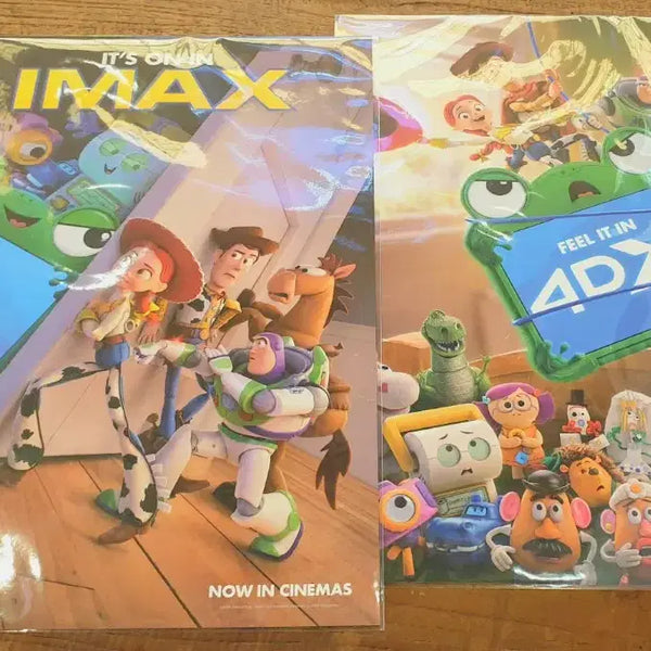 [BUNJANG] Toy Story 5 Poster 3-Set Bundle (IMAX, 4DX, ScreenX) / 토이스토리5포스터3종 일괄 (아맥+포디+스엑)