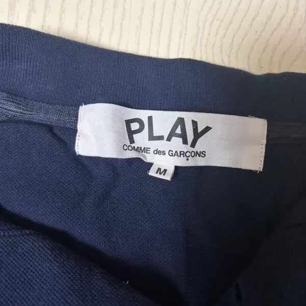 [BUNJANG] Comme des Garçons PLAY Red Emblem Short Sleeve T-shirt Size M / 꼼데가르송 레드와펜 반팔 사이즈m